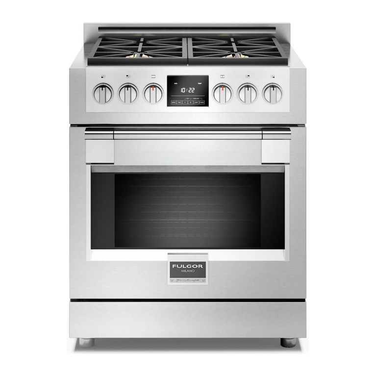 Fulgor Milano SOFIA User manual