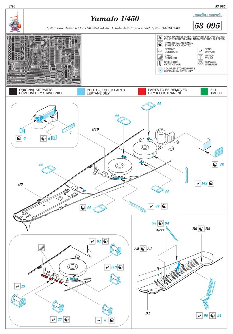 Eduard 53 095 User manual Eduard 53 095 User manual