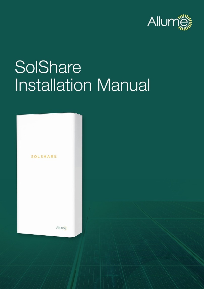 Allume SolShare User manual