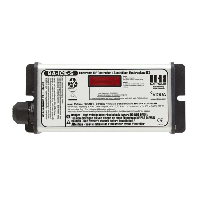 Viqua BA-ICE-S User manual