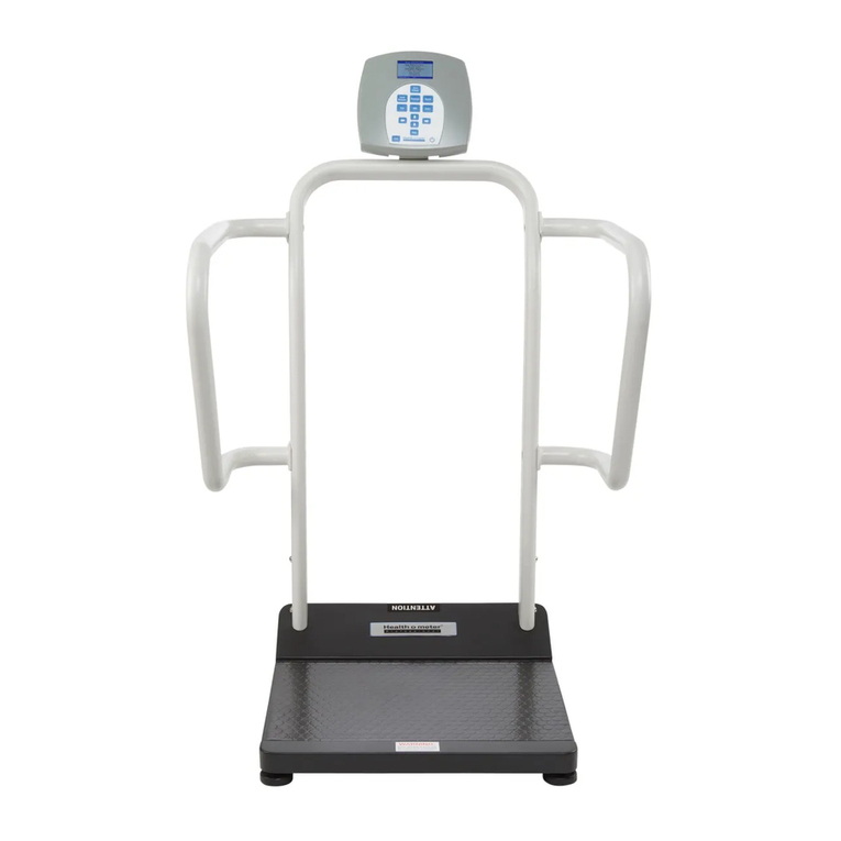 Health O Meter Professional 1100KL Dimensions