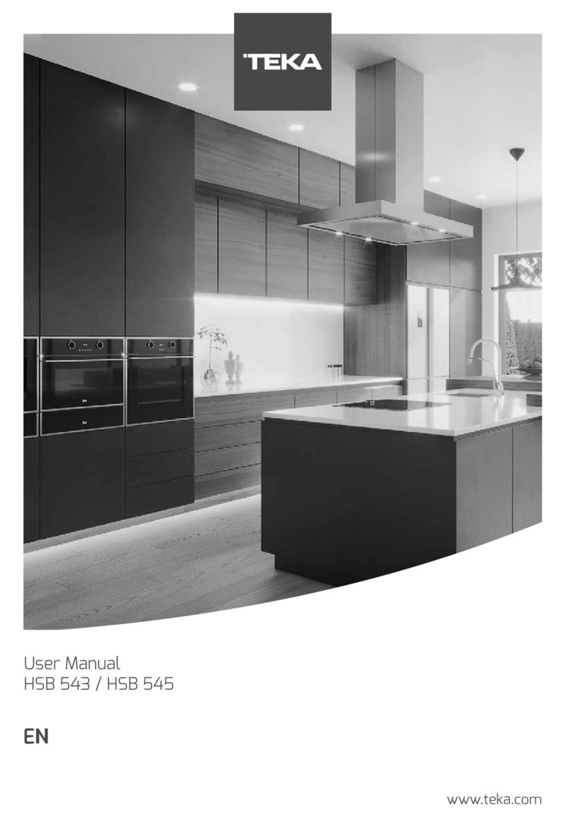 Teka HSB 543 user manual