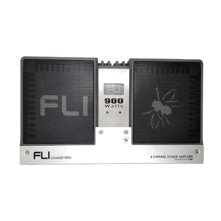 FLI LOADED 900s Instruction & installation manual