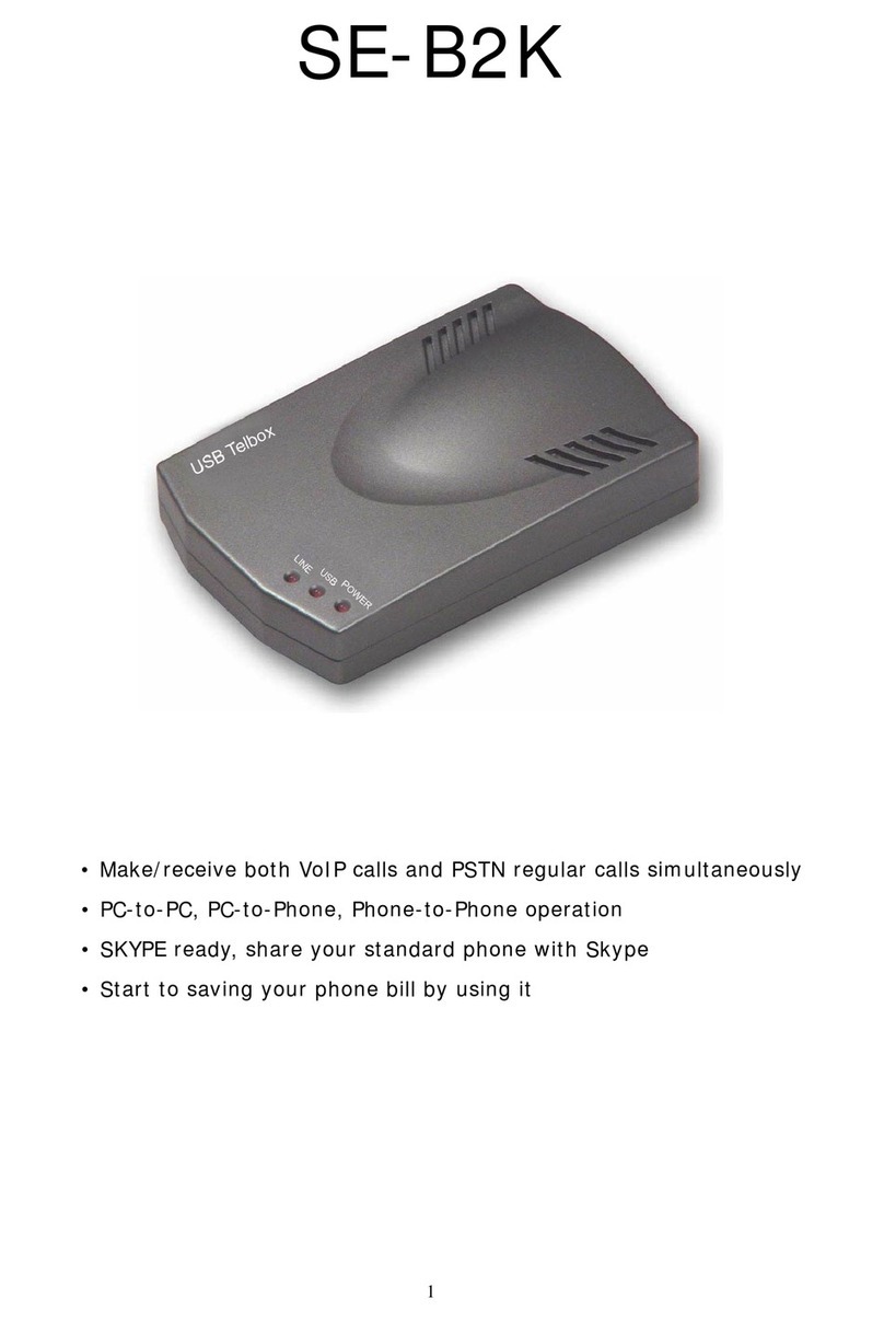Sedna SE-B2K User manual