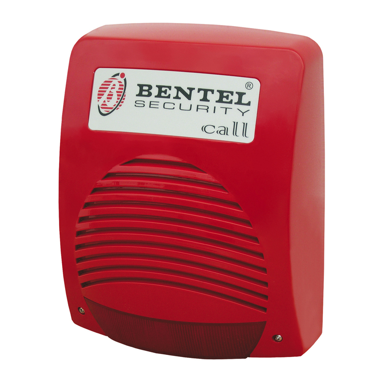 Bentel Security CALL-R24 User manual