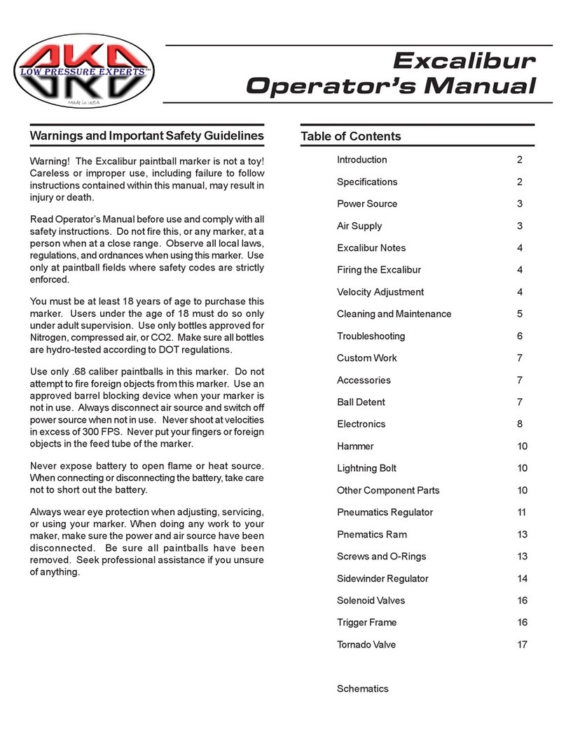 AKA EXCALIBUR Operator's manual