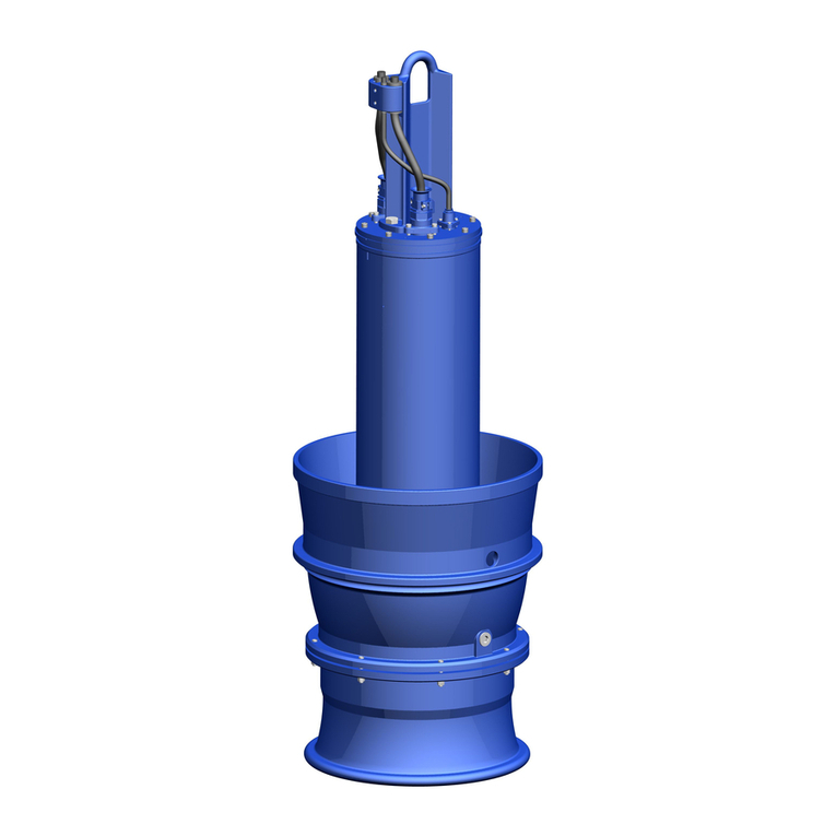 KSB Amacan P 700 - 470 Installation & operating manual
