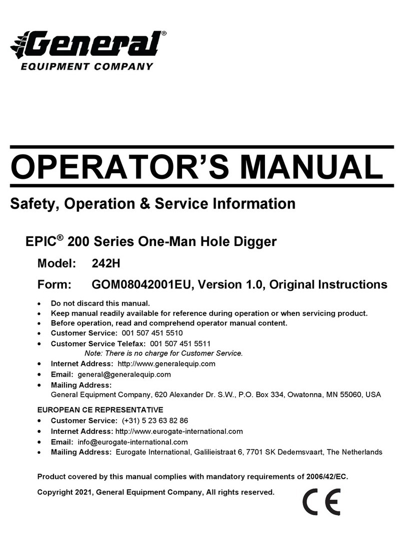 General EPIC 200 Series User manual