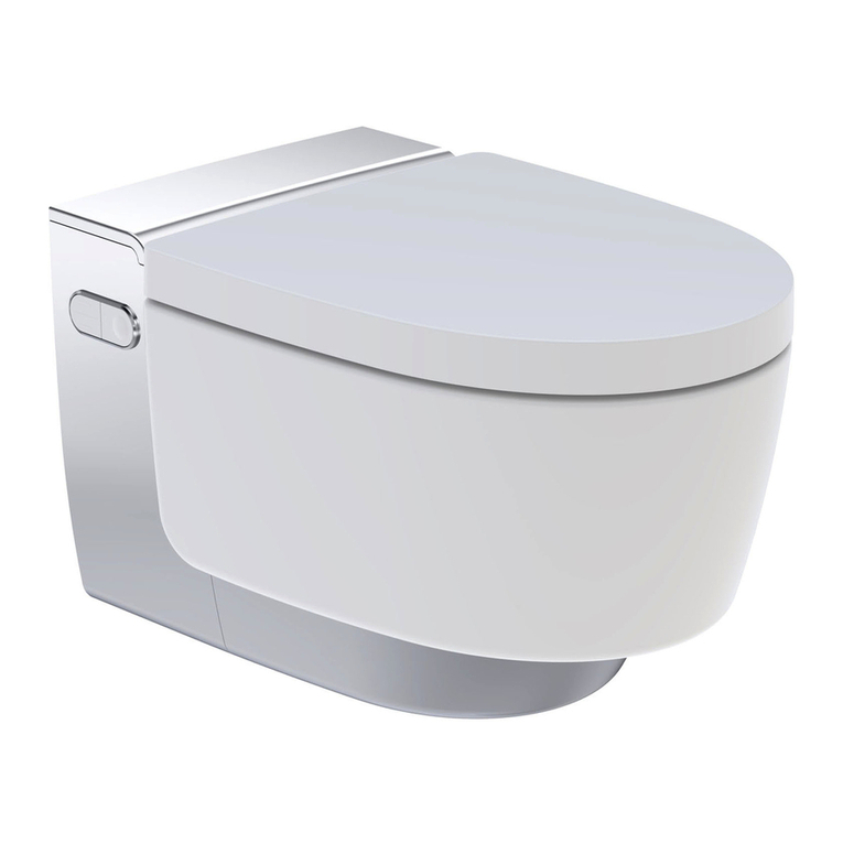 Geberit AquaClean Mera Comfort 146.210.11.1 User manual