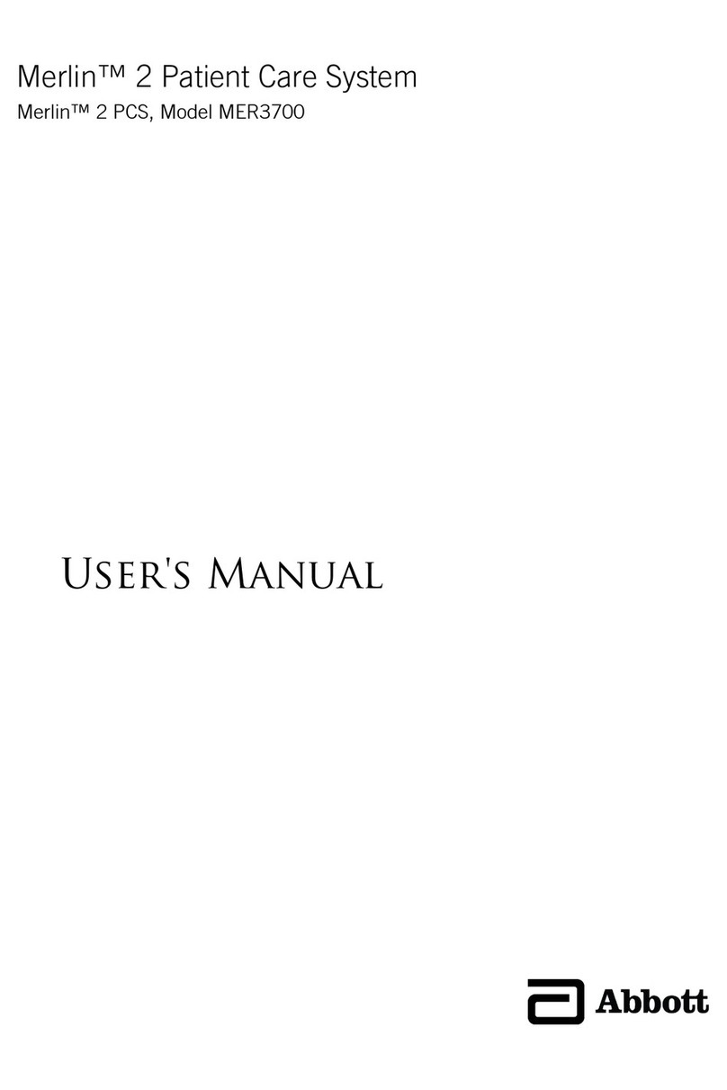 Abbott Merlin 2 PCS User manual