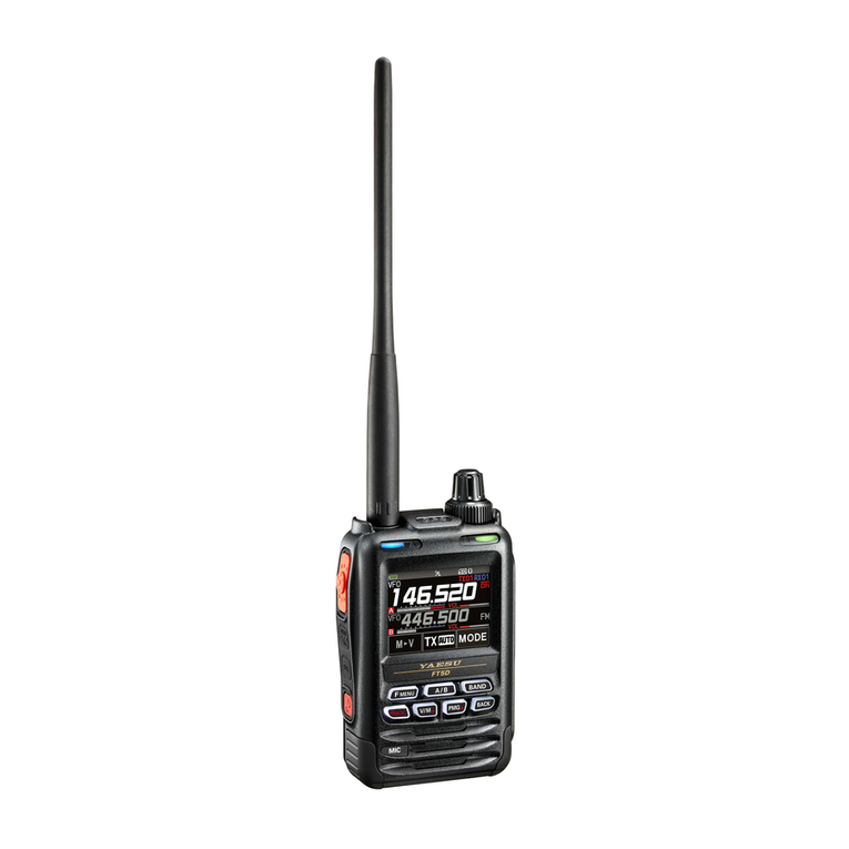 Yaesu FT5Dr User manual