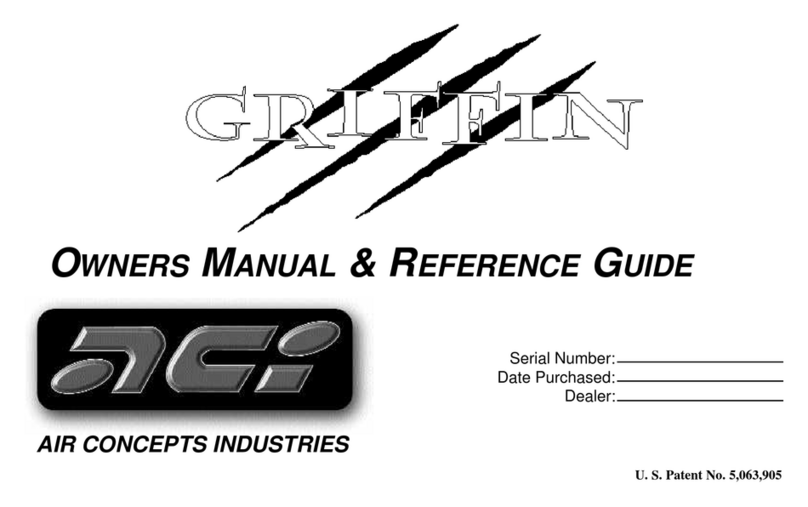 aci GRIFFIN Owner's manual & reference guide