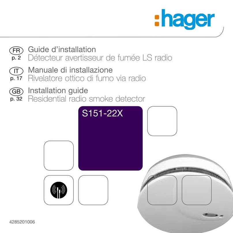 hager S151-22X installation guide