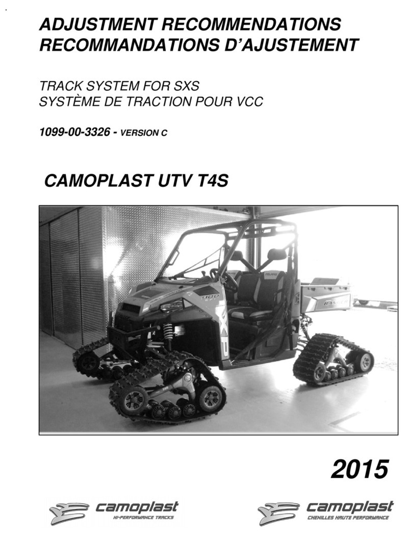 Camoplast Tatou UTV T4S manual