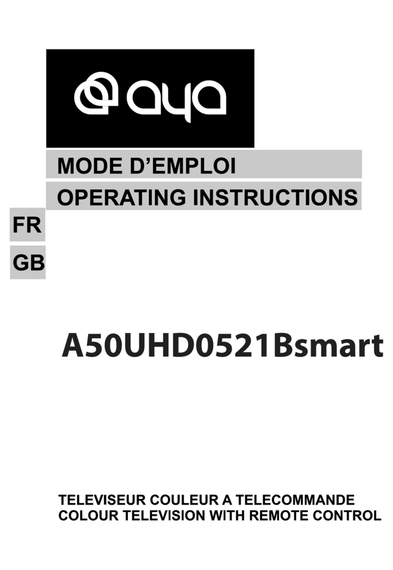 AYA A50UHD021Bsmart User manual