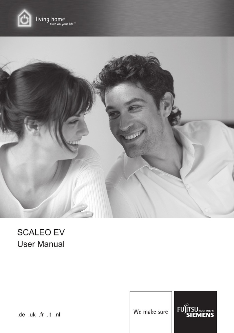 Fujitsu SCALEO EV User manual
