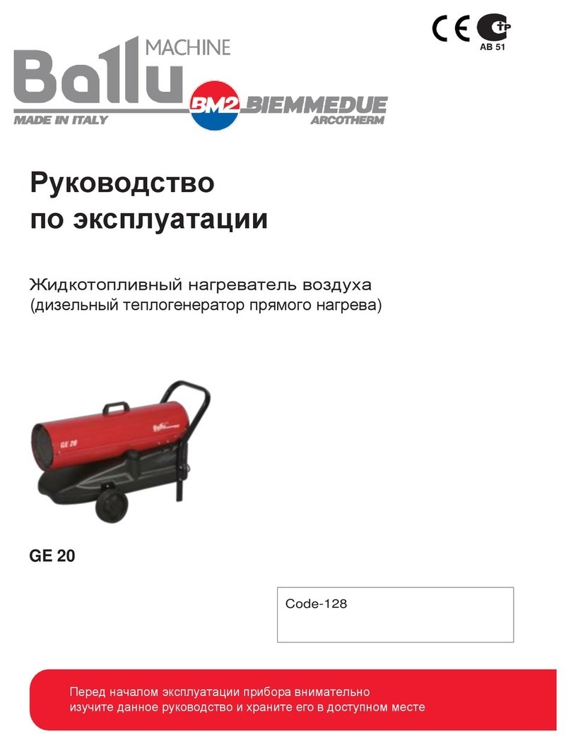 Ballu-Biemmedue GE 20 User manual