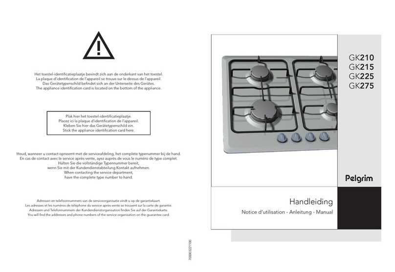 Pelgrim GK210 User manual