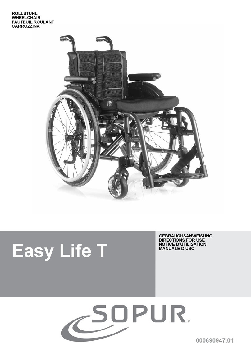 Sunrise Medical Sopur Easy Life T Manual