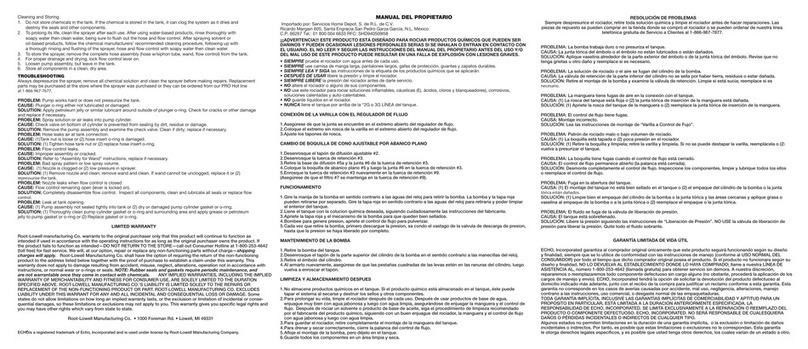 Echo MS-300 Operator's manual