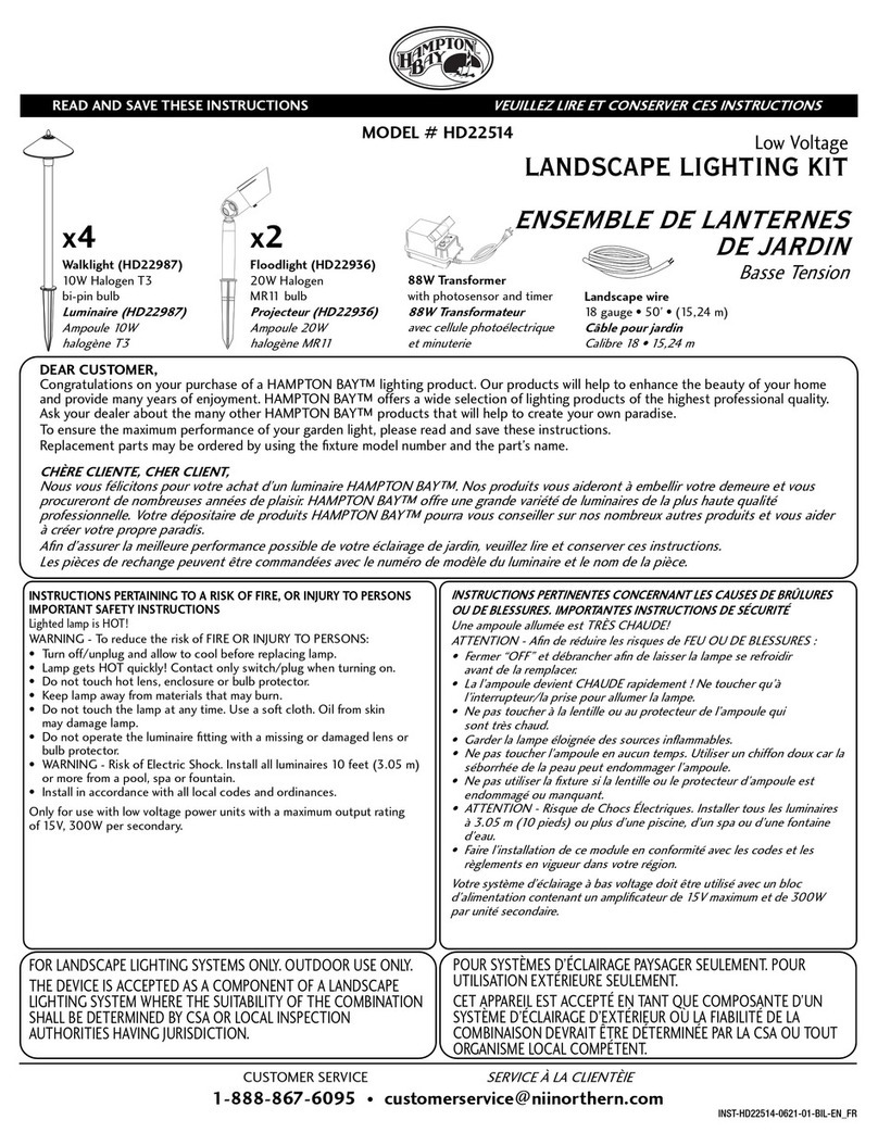 HAMPTON BAY HD22514 instructions