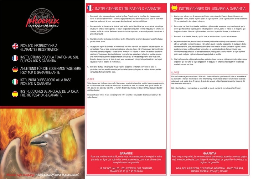 Phoenix FS2410K Instructions & Guarantee Registration