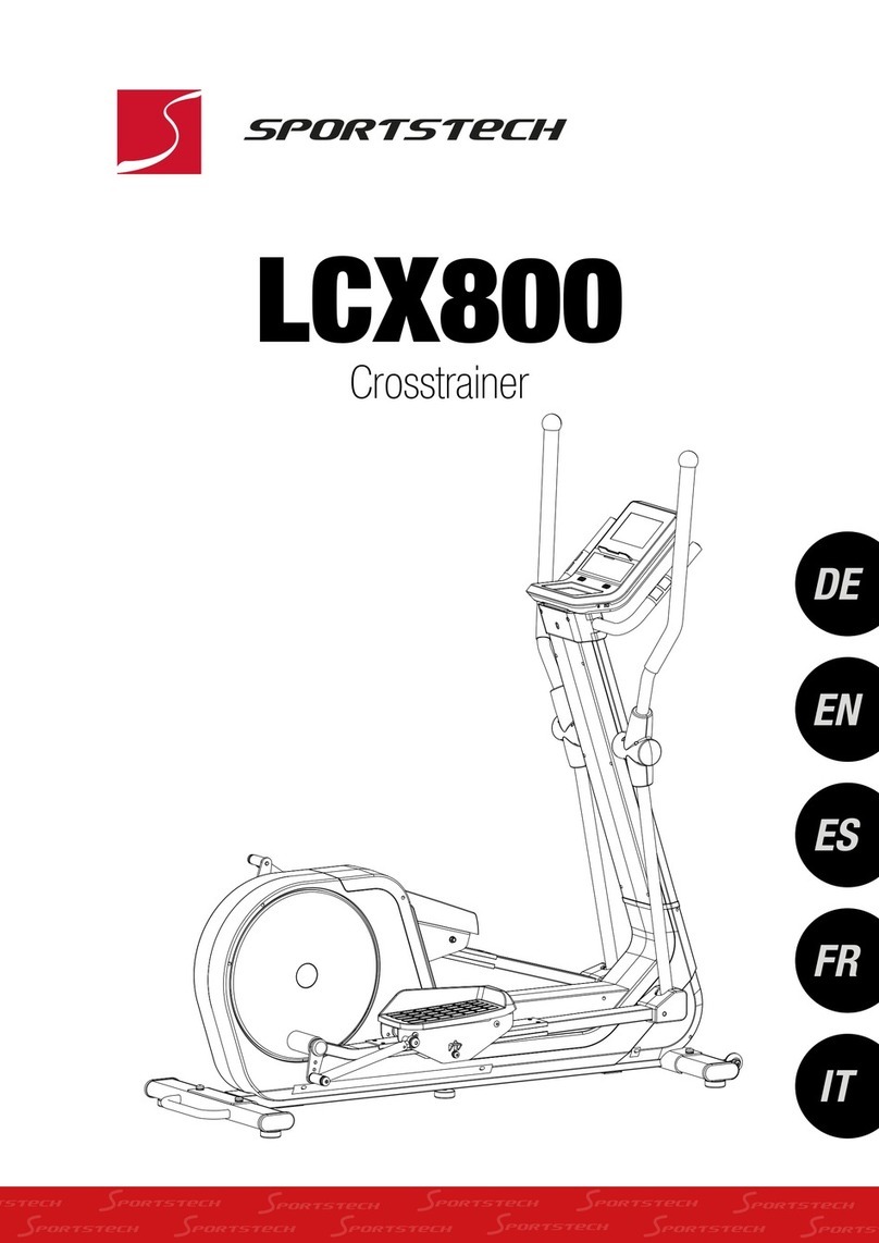 SPORTSTECH LCX800 User manual