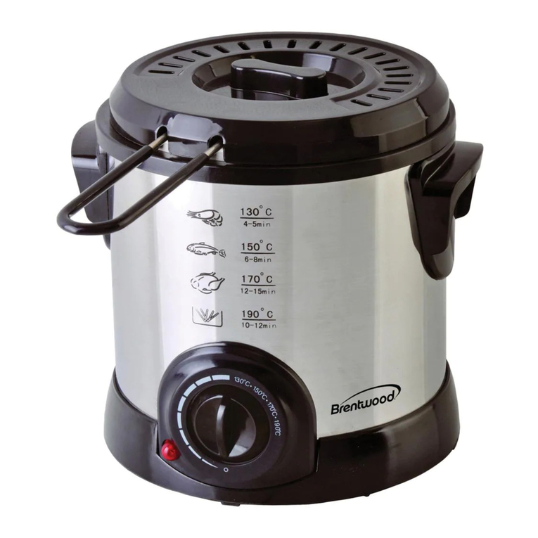 Brentwood Appliances DF-701 Operating and safety instructions