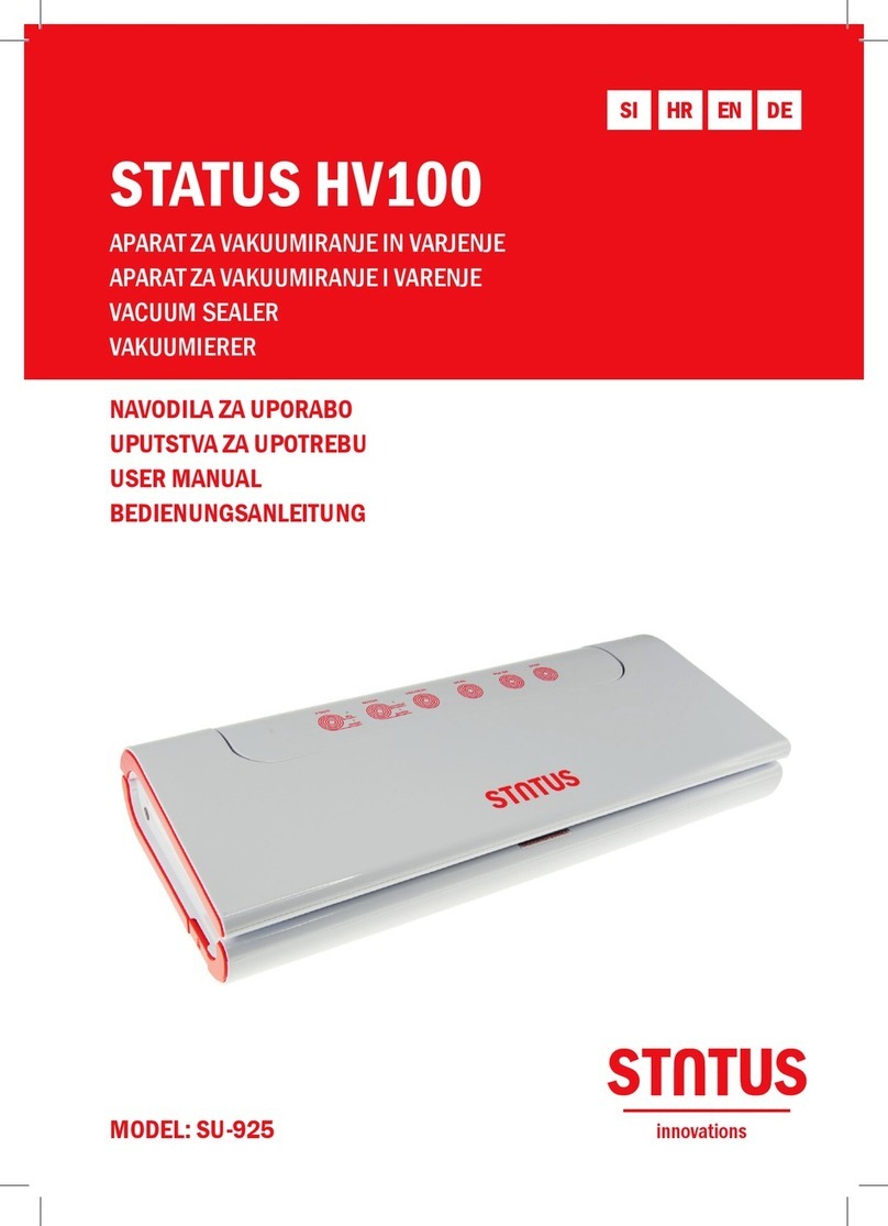 Status HV100 user manual
