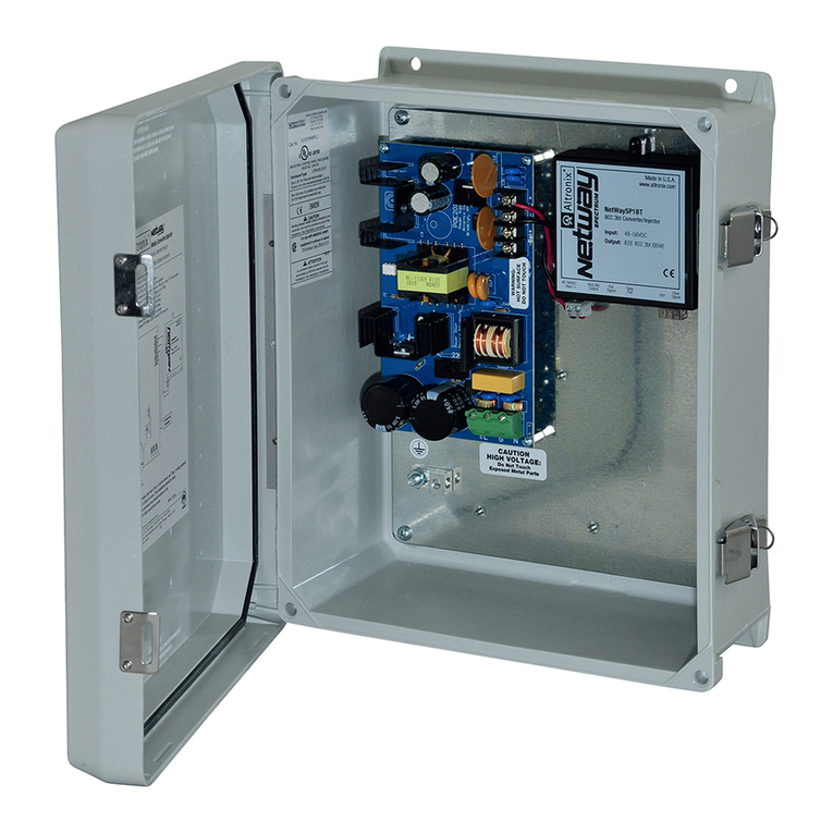 Altronix NetWaySP1BTWP User manual