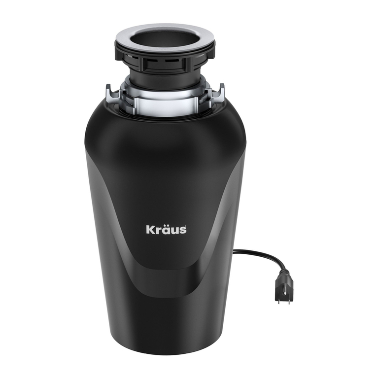 Kraus KWD100-75 User manual