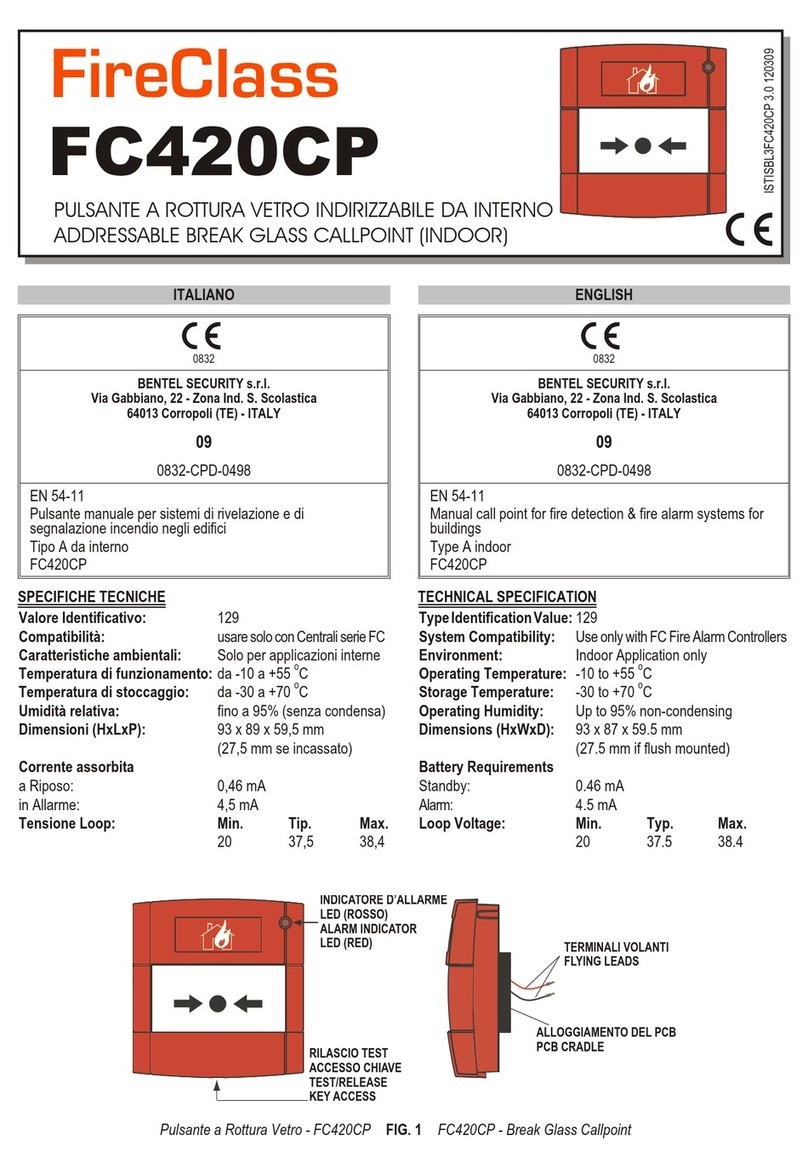 FireClass FC420CP quick start guide