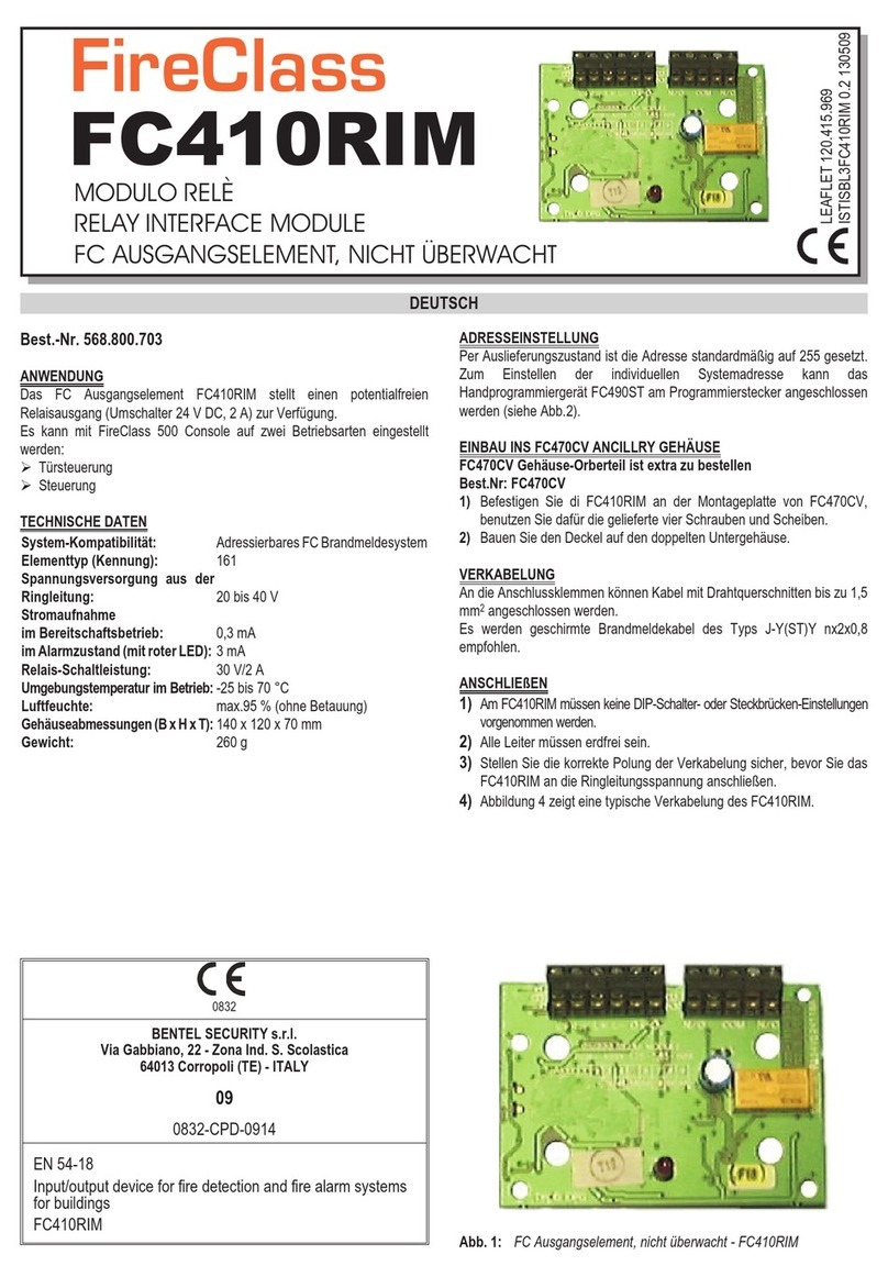 FireClass FC410RIM Leaflet