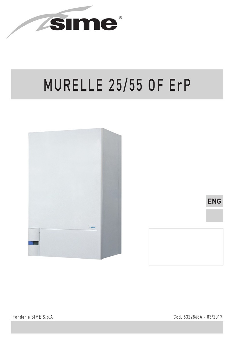 Sime Murelle 25/55 OF ErP User manual