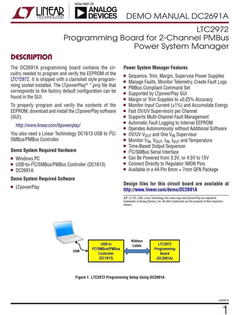 Analog Devices Linear Technology DC2691A User manual