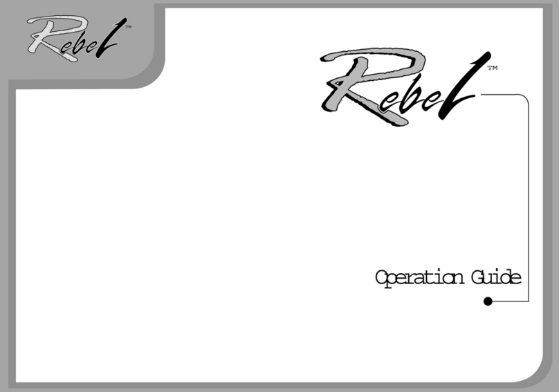 32 Degrees Rebel Operation guide