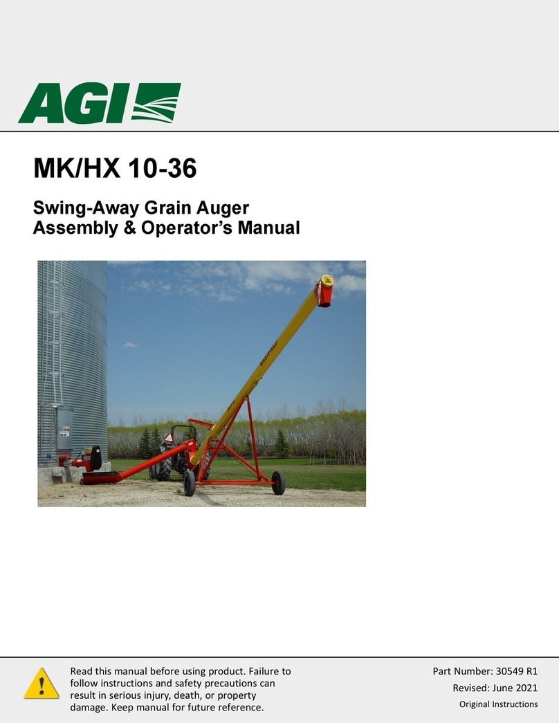 AGI MK/HX Series Assembly & operators manual