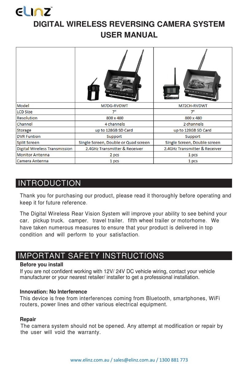 Elinz M7DG-RVDWT user manual