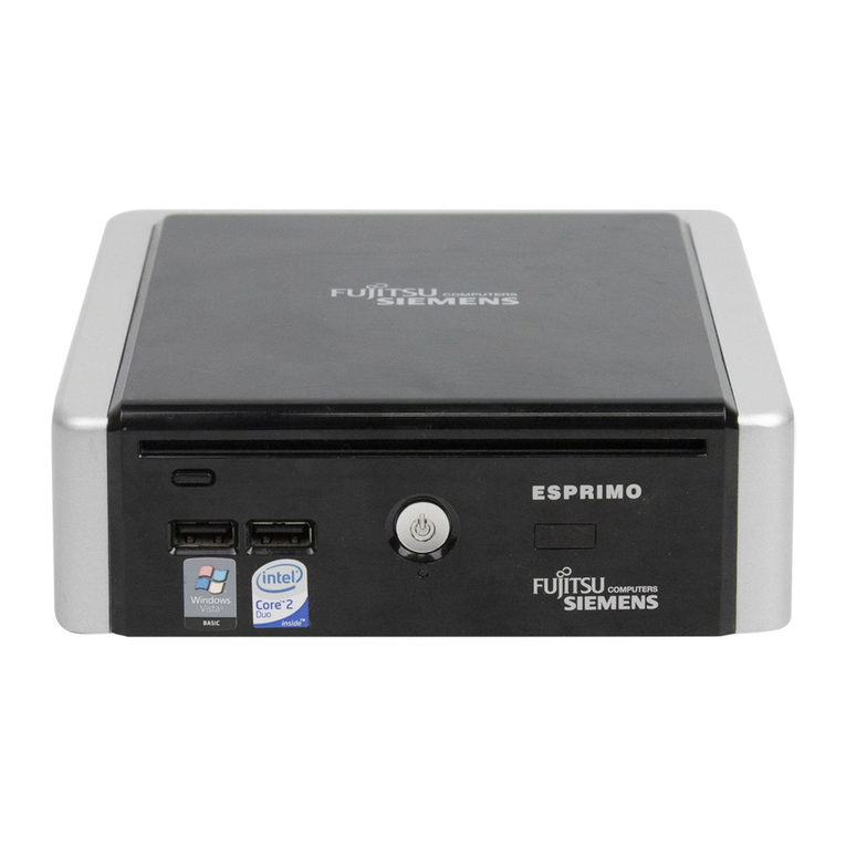 Fujitsu ESPRIMO Q5020 Service manual