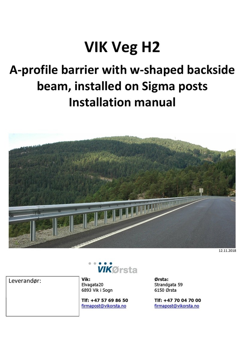 Saferoad VikOrsta VIK Veg H2 installation manual