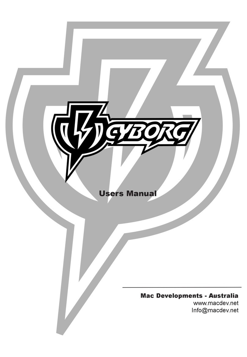 MACDEV CYBORG User manual