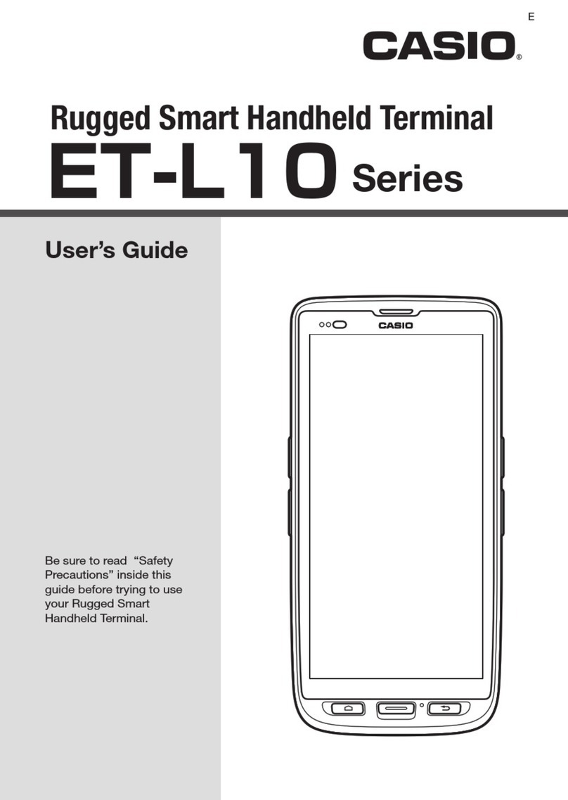 Casio ET-L10 Series User manual