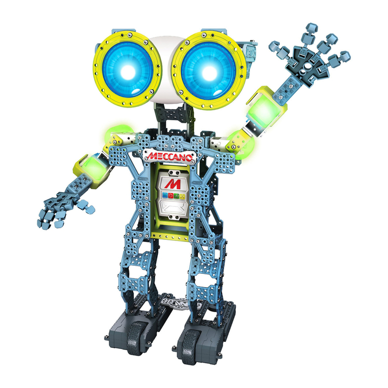 Meccano Meccanoid G15 instructions