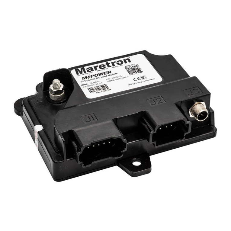 Maretron MPOWER CLMD12 User manual