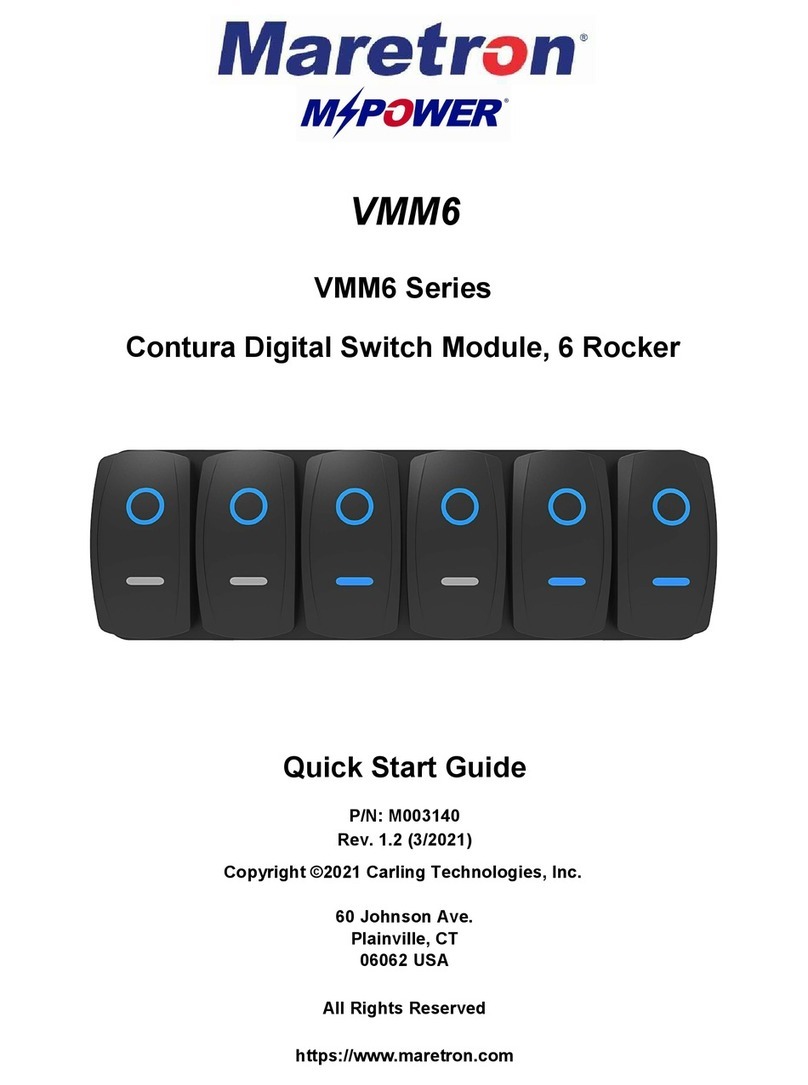 Maretron VMM6 Series quick start guide