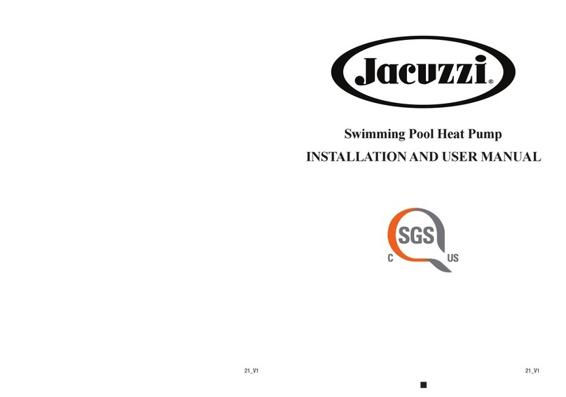 Jacuzzi JA50 User manual