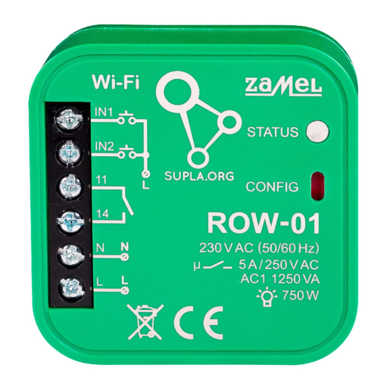 Zamel ROW-01 quick start guide