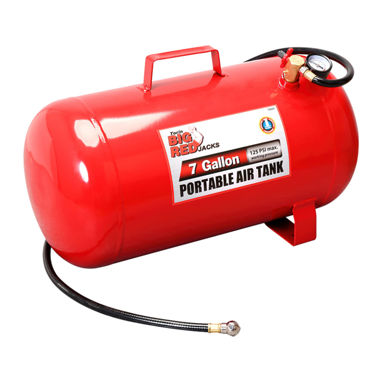 BIG RED JACKS T88007 owner's manual