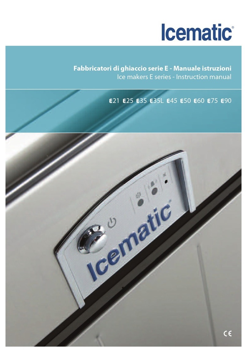 Icematic E Series User manual