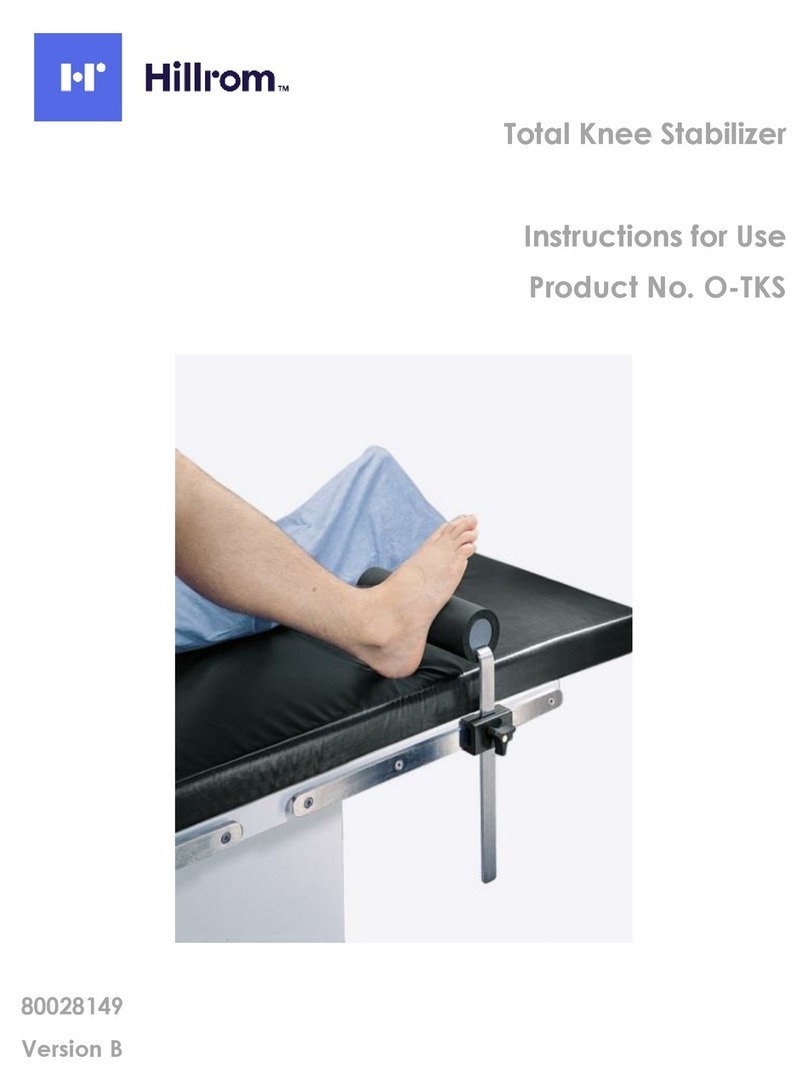 Hillrom Allen Total Knee Stabilizer Instructions for use